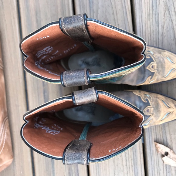 Dan Post Vintage Woman’s Bluebird Western Boots - Picture 5 of 15